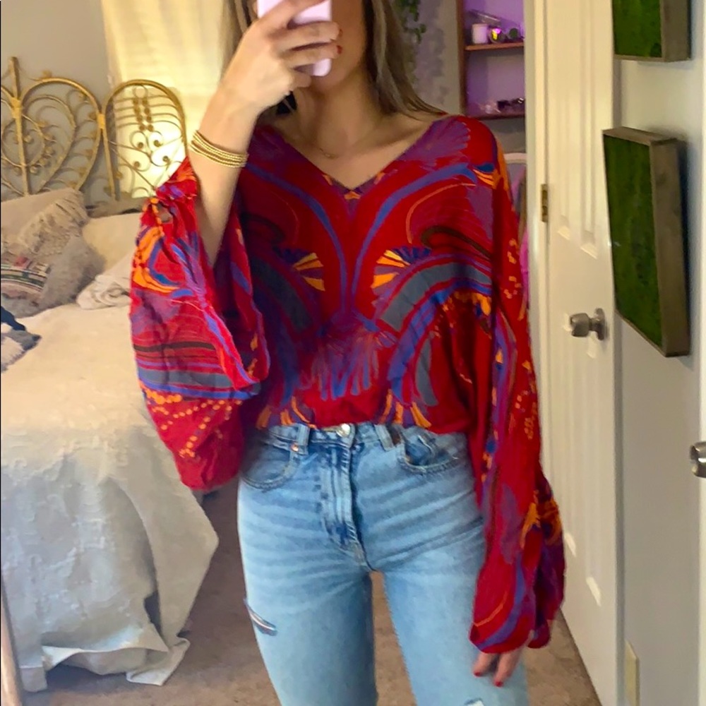 Free People long sleeve top